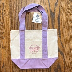 Trader Joe’s Mini Canvas Tote Bag